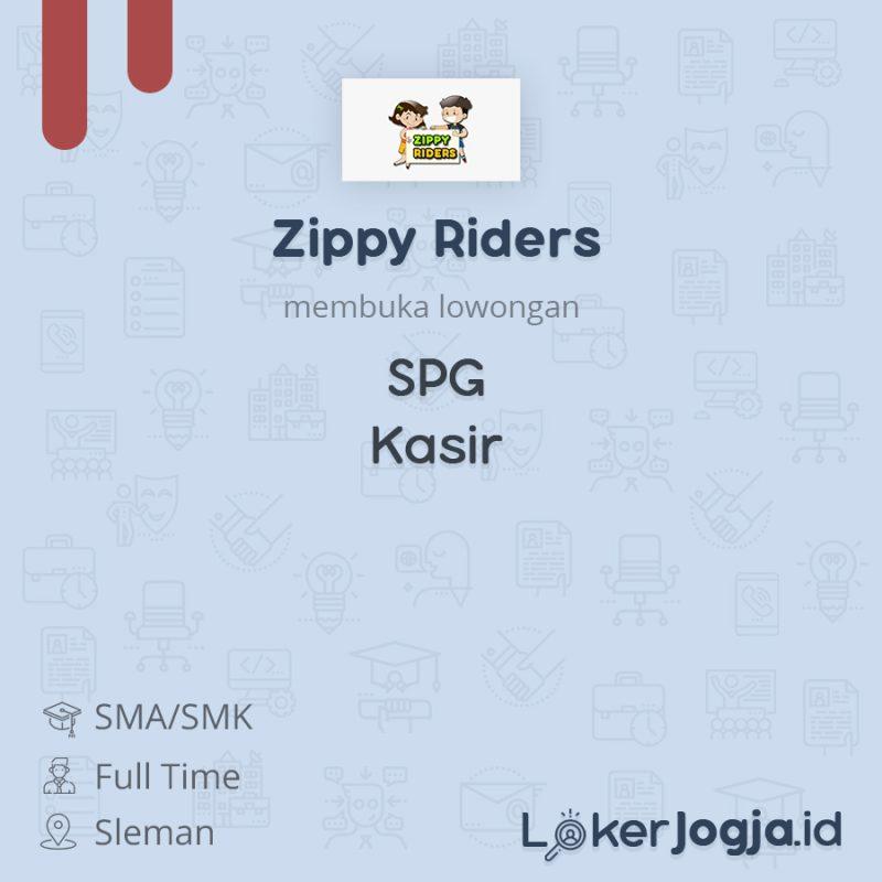 Lowongan Kerja SPG Kasir di Zippy Riders LokerJogja ID