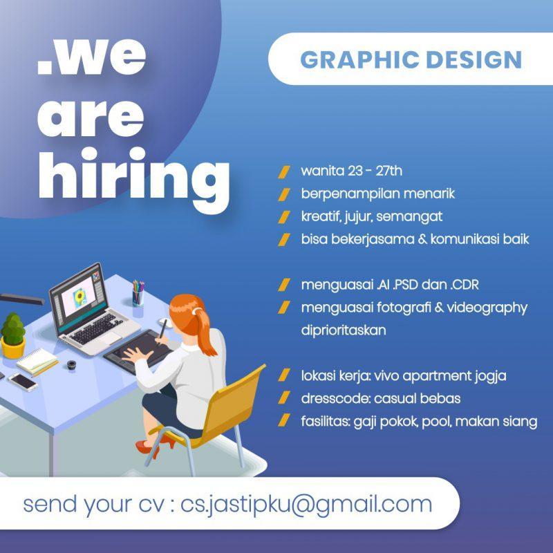  Lowongan  Kerja  Graphics Design  di Jastipku LokerJogja ID