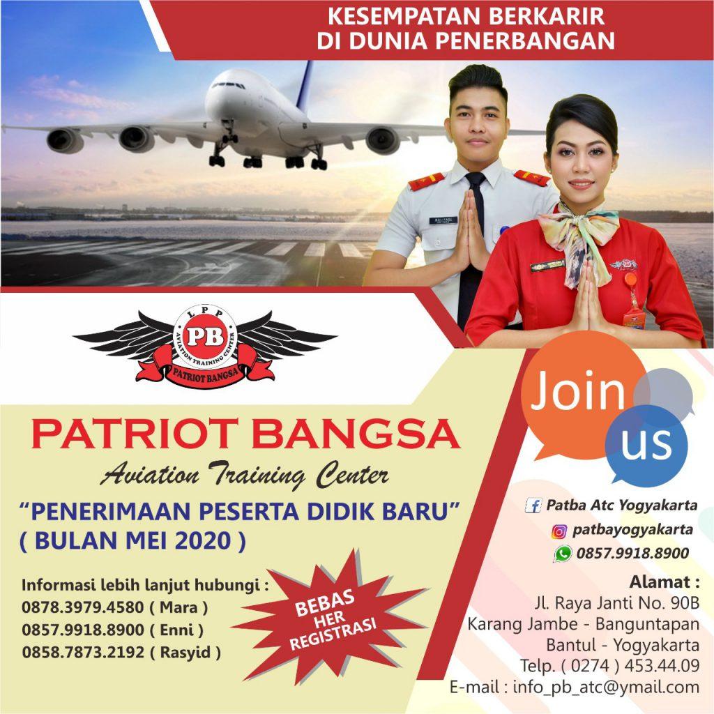 Patriot Bangsa Aviation Training Center Banner