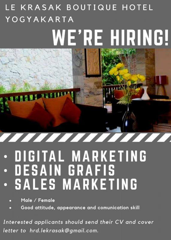 Lowongan Kerja Digital Marketing Desain  Grafis  Sales 