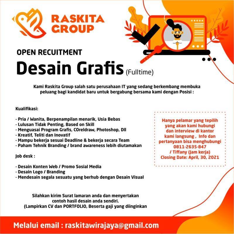 Lowongan Kerja Desain  Grafis  di Raskita Group LokerJogja ID