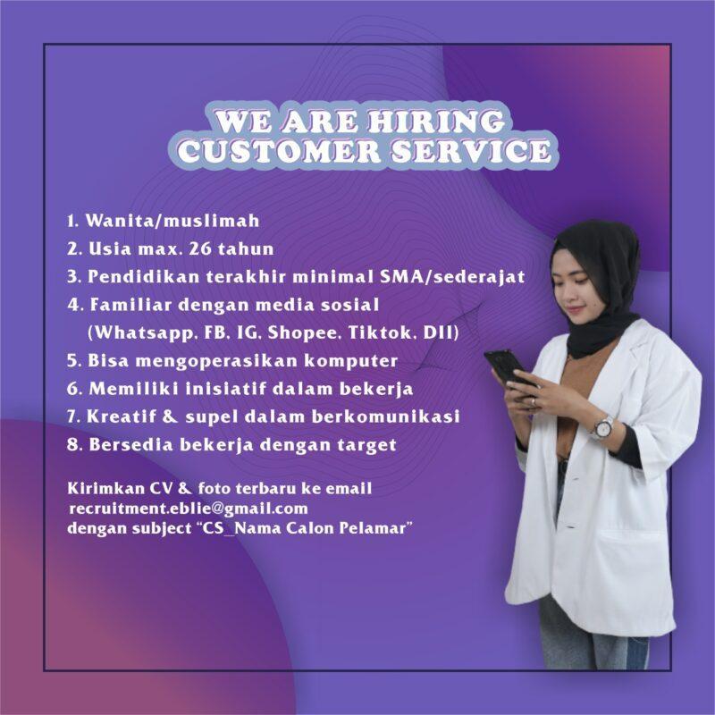 Lowongan Kerja Customer Service di EblieStock Indonesia - LokerJogja.ID