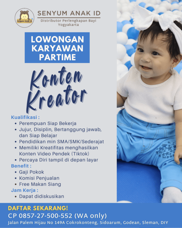 Lowongan Kerja Konten Kreator di Senyum Anak ID - LokerJogja.ID
