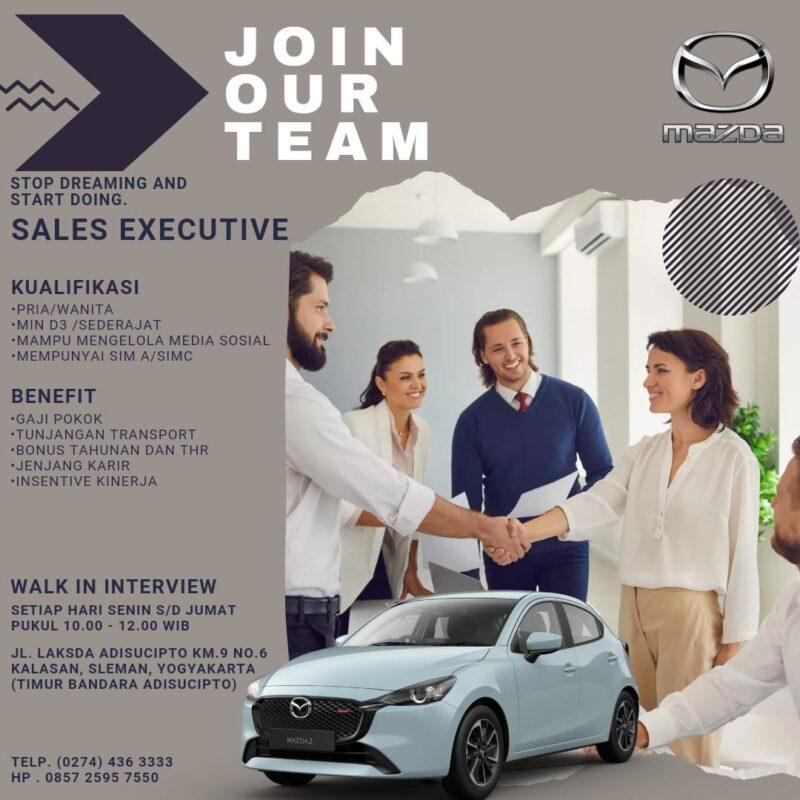 Lowongan Kerja Sales Executive di Mazda Jogja - LokerJogja.ID