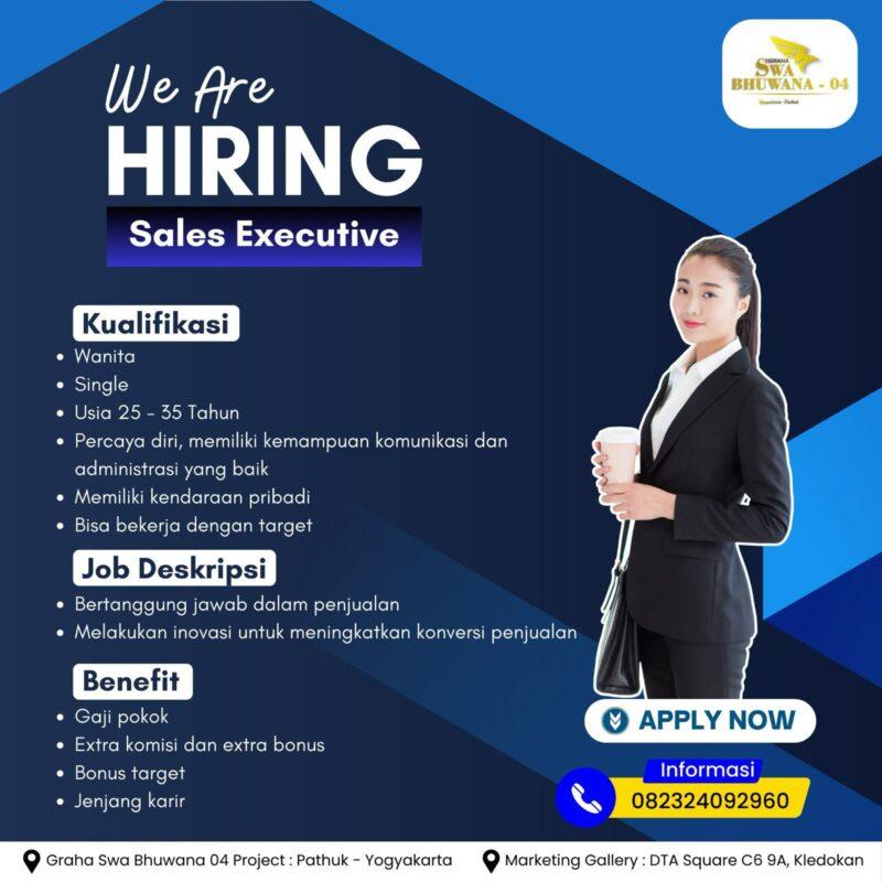 Lowongan Kerja Sales Executive di Graha Swa Bhuwana - LokerJogja.ID