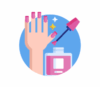 Loker Magenta Nail Studio