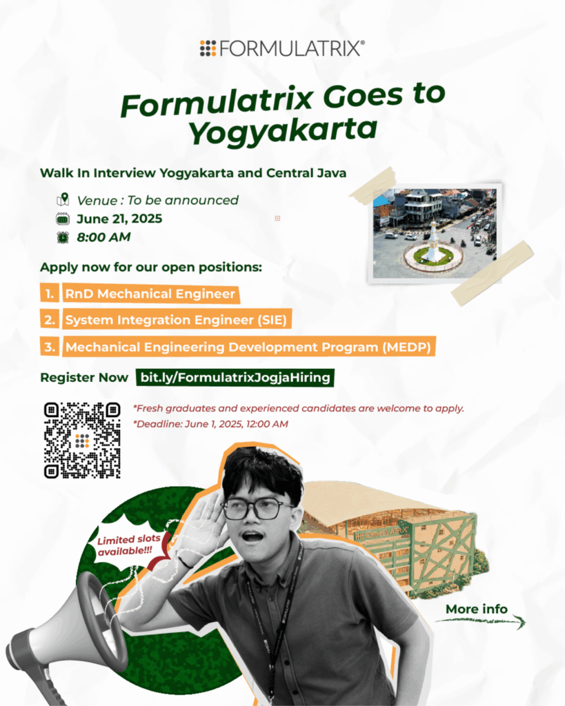 Lowongan Kerja RnD Mechanical Engineer - System Integration Engineer ...