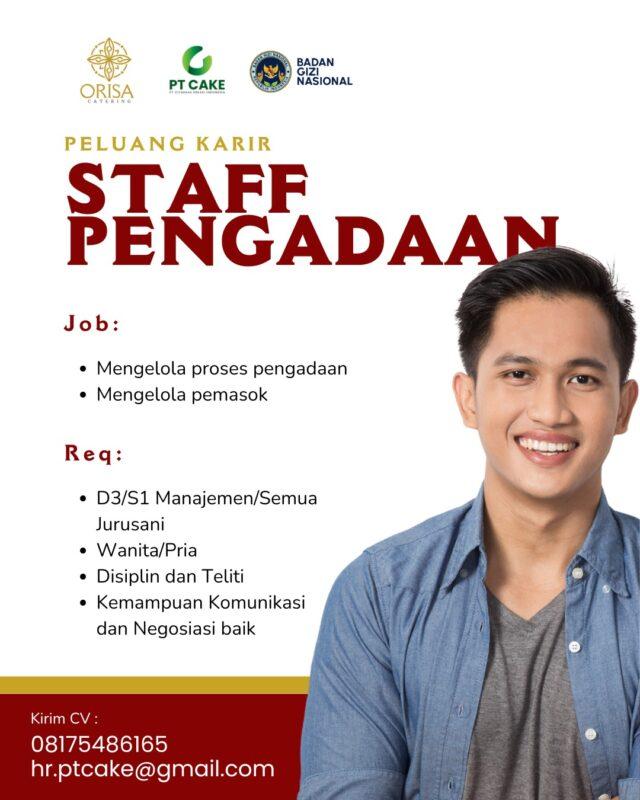 Lowongan Kerja Staff Pengadaan - Staff Keuangan di PT. Citarasa Kreasi ...