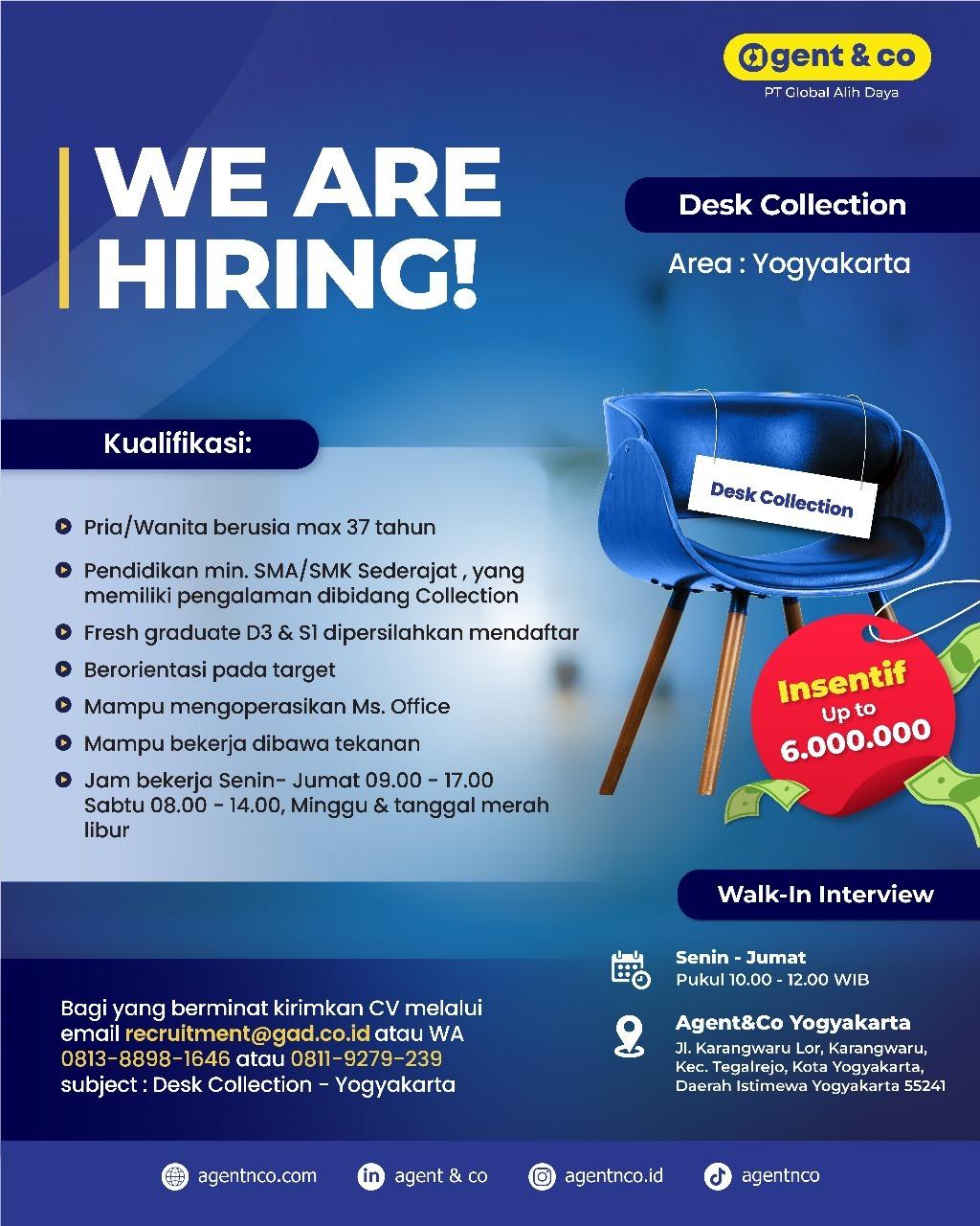 Lowongan Kerja Desk Collection - Trainer Desk Collection - Know Your ...