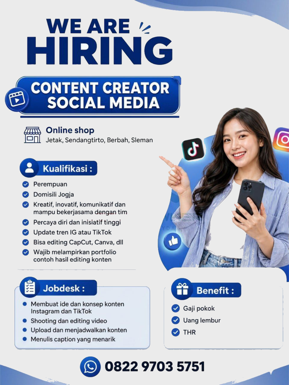 Lowongan Kerja Content Creator Social Media di MM.Official - LokerJogja.ID